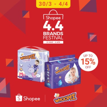 Whoopee Shopee 4.4 Brands Festival